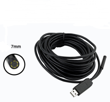 7mm HD USB Endoscope for Industrial and Automotive Use